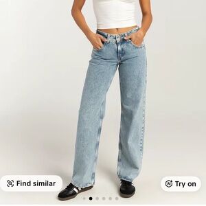 NWT Levi’s Superlow Loose Jeans Relaxed 25 in Vintage